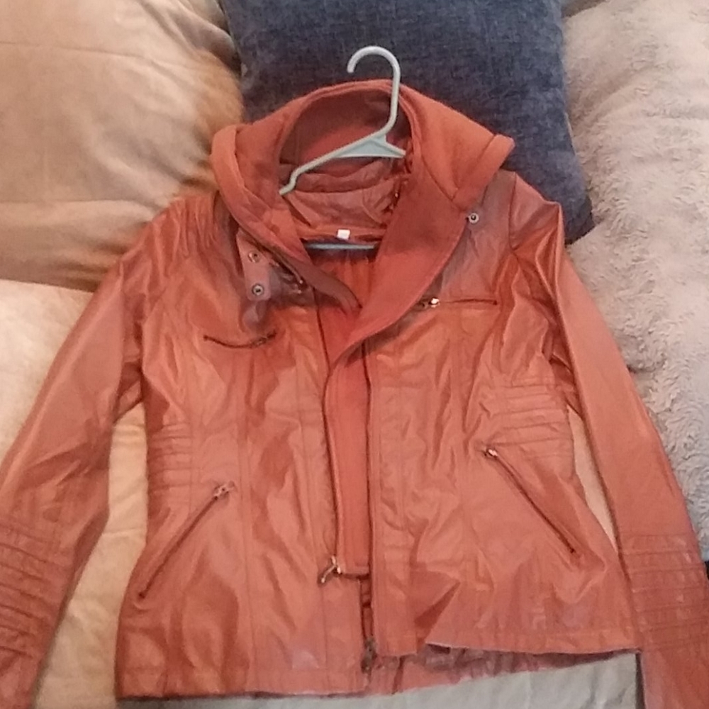 Leather jacket